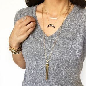 Stella and Dot arc pendant necklace